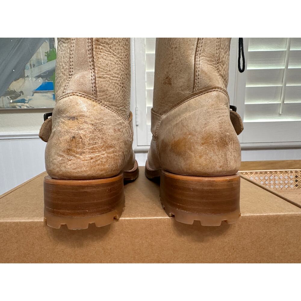 Cleo + Wolf Women's Blaine Fashion Booties Round Toe Tan Leather Size 7.5 NWOB - Picture 14 of 16